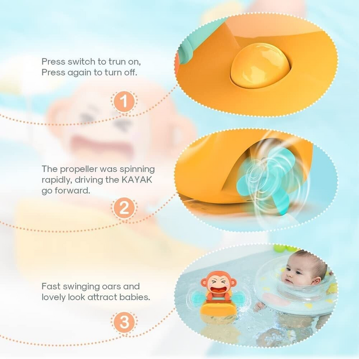 Monkey Banana Bath Toy