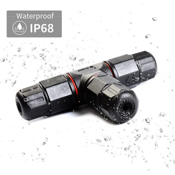 3 Way IP68 Waterproof Connector