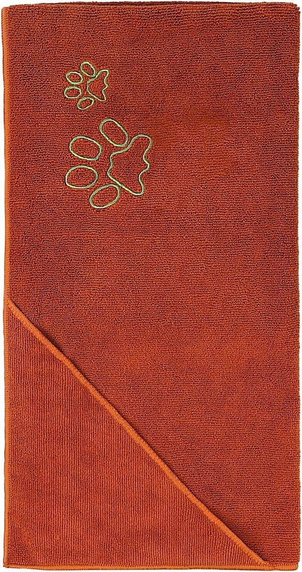 Brown Pet Microfiber Towel