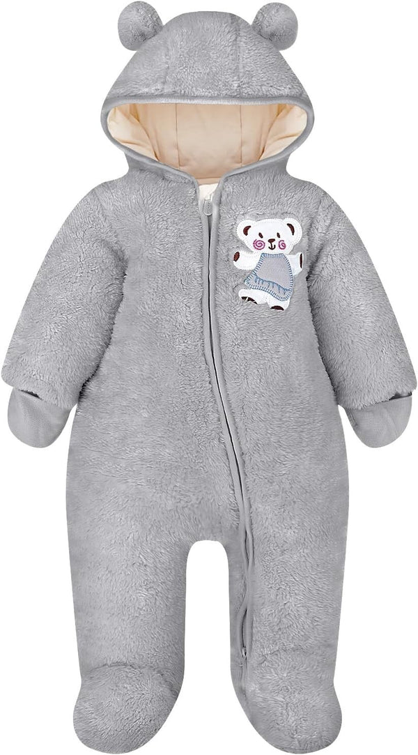 Vine Grey 3-6 Months Baby Jumpsuit