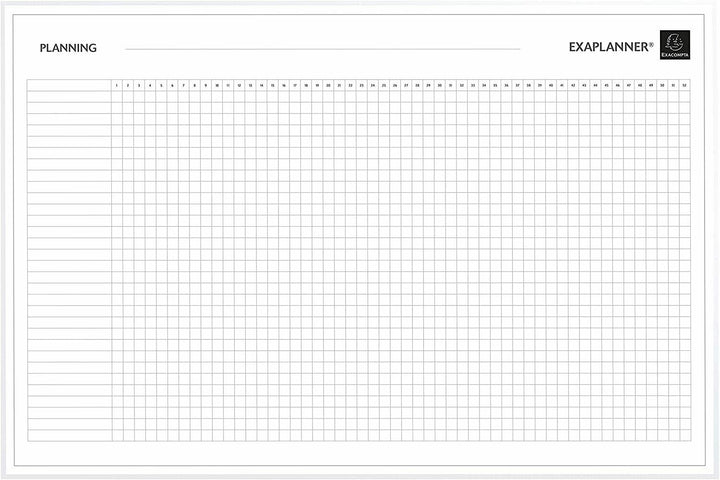 Exaplanner Project Management Magnetic Wall Planner