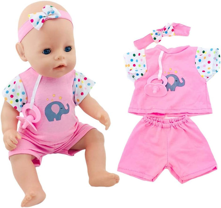 Doll Costume Romper Set
