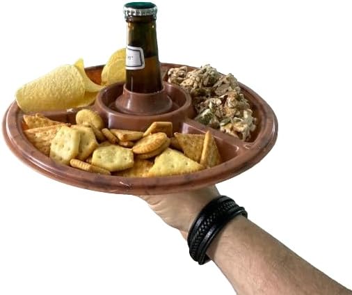 Beer Bottle Snack Plate Set