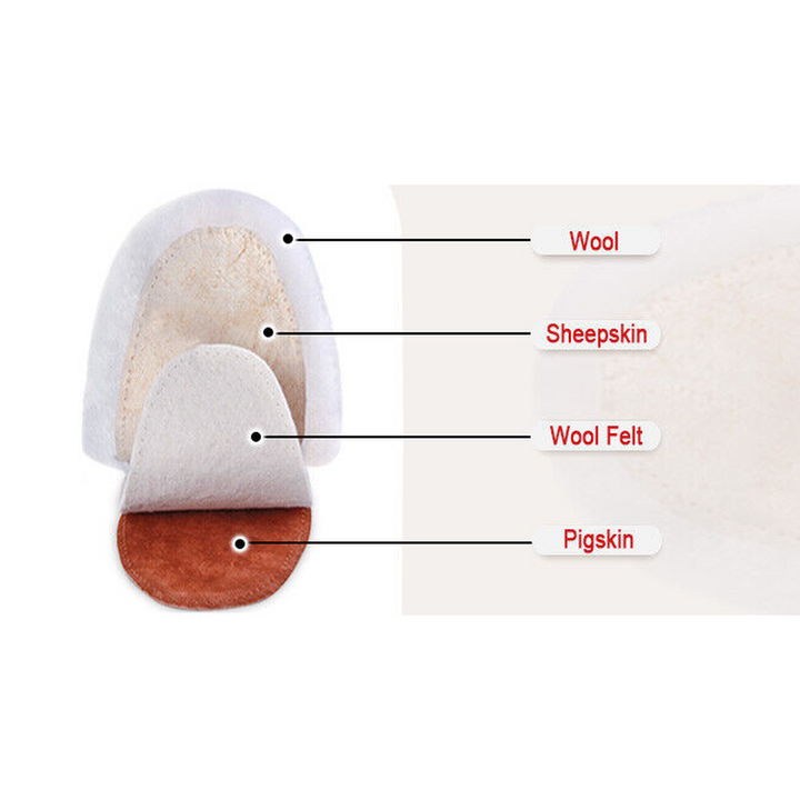 Genuine Sheepskin Shoe Insoles