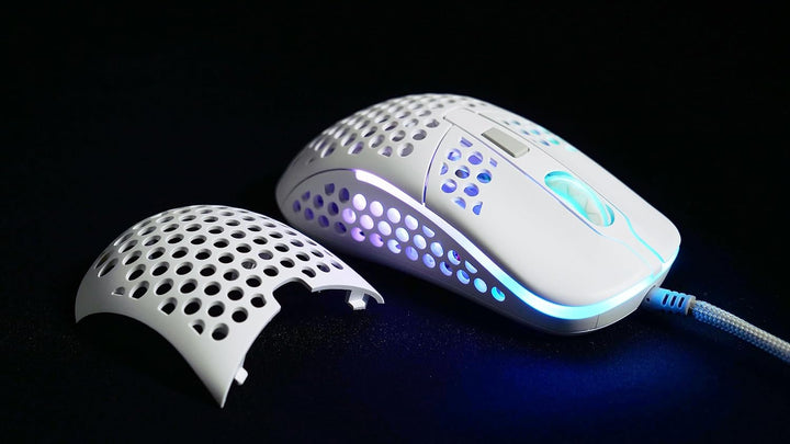 Cherry White XTRFY M42 RGB Wired Computer Mouse 