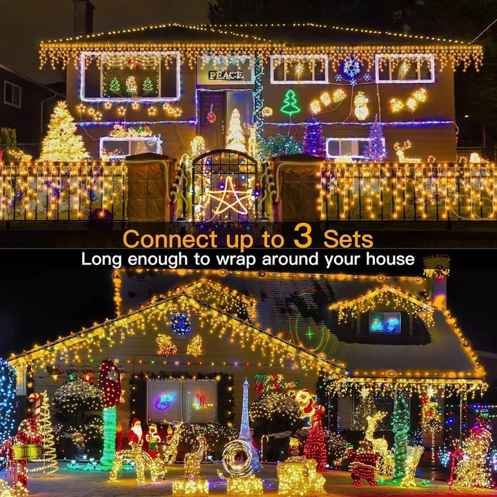 Ollny 306 Multicoloured Xmas String Lights