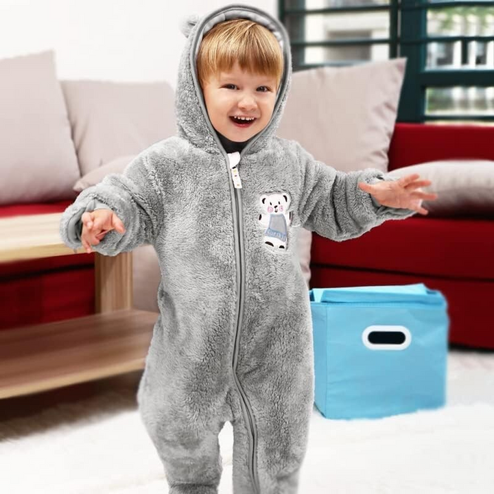 Vine Grey 3-6 Months Baby Jumpsuit