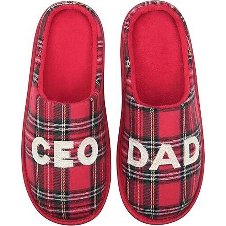 Dad CEO Clipper Coloured Slippers