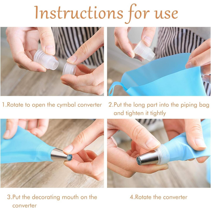 Wisfox 85 Pcs Cake Decorating Tool