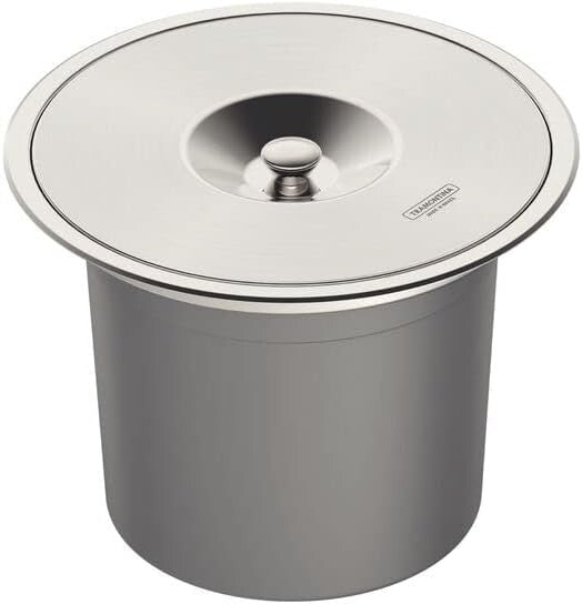 Tramontina 8L Round Kitchen Worktop Inset Bin