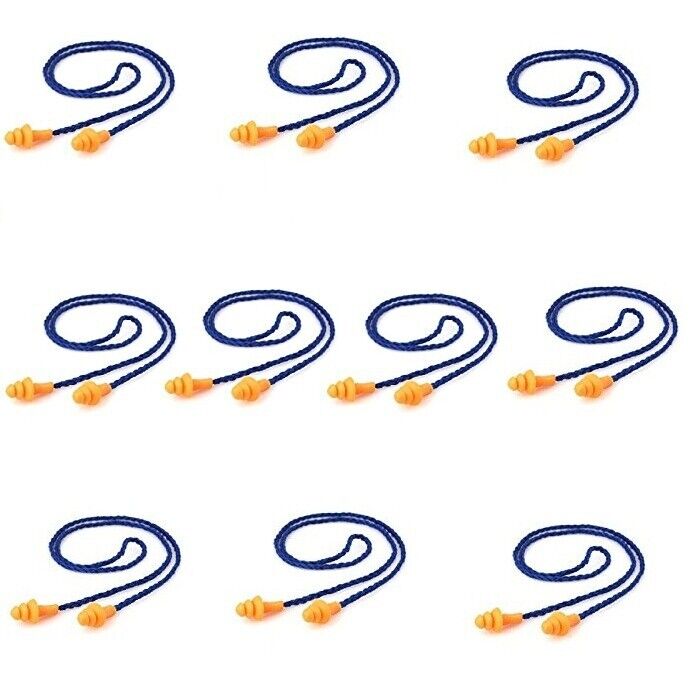 10 Corded Ear Plugs