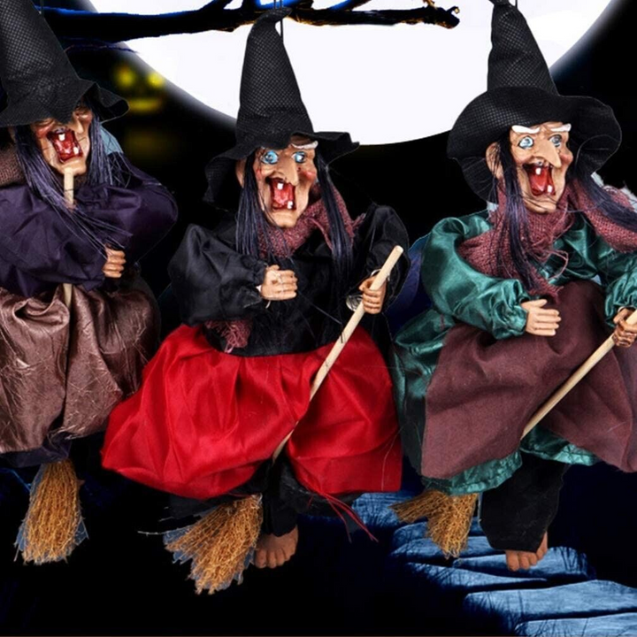 Halloween LED Cackling Witch