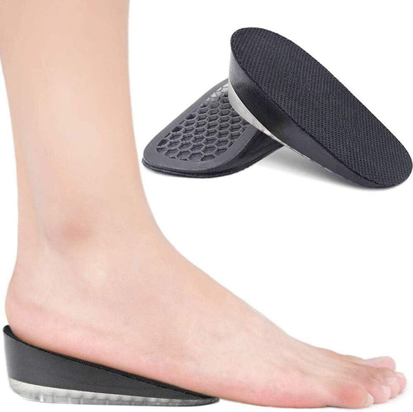 Shoe Height Increase Insoles Mens 3.5cm for Taller Insert Gel Heel Wedges Boost