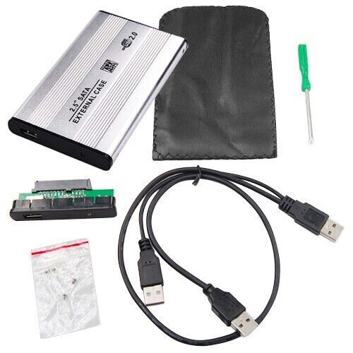 2.5 Sata to USB Hard Drive Caddy HDD Enclosure Case Laptop and PC Computer Cover