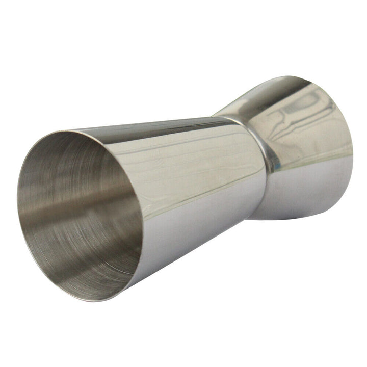 Steel Jigger Single Double Shot Shorts Drink Spirit Measure Cup Cocktail Measure