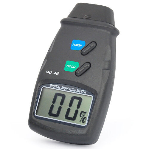 Digital Damp Moisture Meter Detector Tester Wood Timber Plaster Sensor Caravan