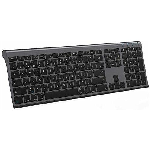 Bluetooth Keyboard Mac Version for Macbook iMac iPad Tablet iOS Rechargeable