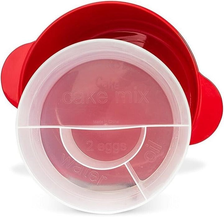 Cake Maker Microwave Mixer Tins Microwave Round Set Dish Kitchen Chocolate Bowl