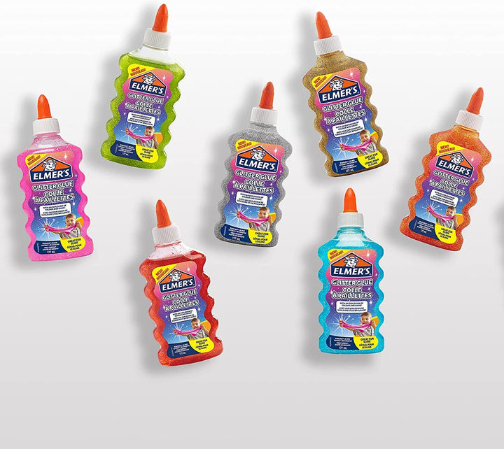 Elmers Glitter Glue Craft Set PVA All Great For Making Slime School Arts Stick