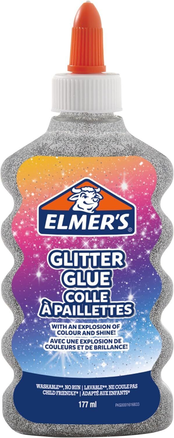 Elmers Glitter Glue Craft Set PVA All Great For Making Slime School Arts Stick