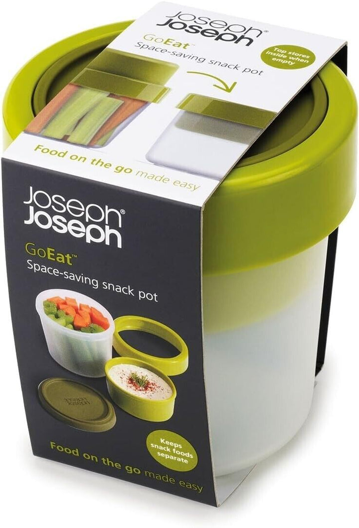 Joseph Joseph Soup Container with Lids Bowls Mugs Bread Bun Microwave Food 600ml