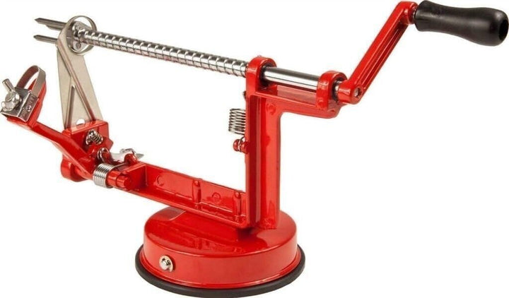 Apple Peeler Machine Corer Kitchen Gadget and Potatoes Spiral Fruit Veg Dicer