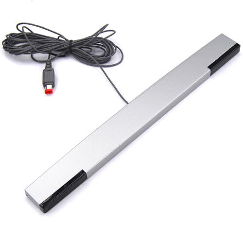 Wired Infrared Ray Sensor Bar for Nintendo Wii Console + Stand 3M Cable Infared