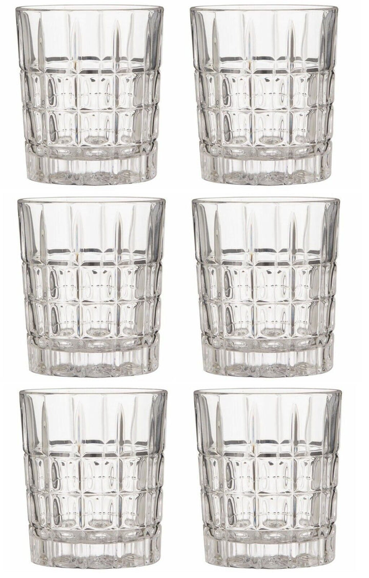 Alpina Crystaline Glass Tumbler Toronto 320ml Clear Crystal Set Drinking Whisky