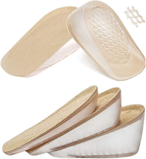 Shoe Height Increase Insoles Women 1.5cm for Taller Insert Heel Wedges Boost x2