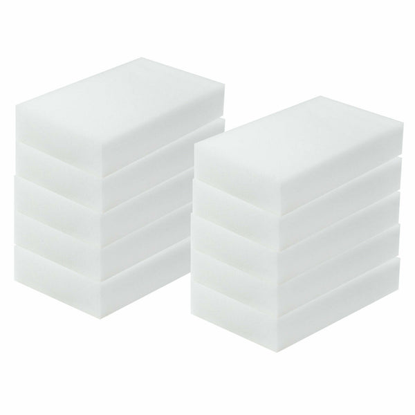 Magic Cleaning Sponges White x10 Eco Cleaning Supplies Stain Eraser Melamine