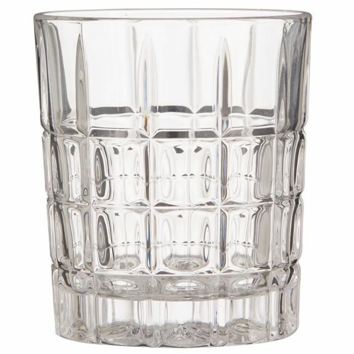 Alpina Crystaline Glass Tumbler Toronto 320ml Clear Crystal Set Drinking Whisky