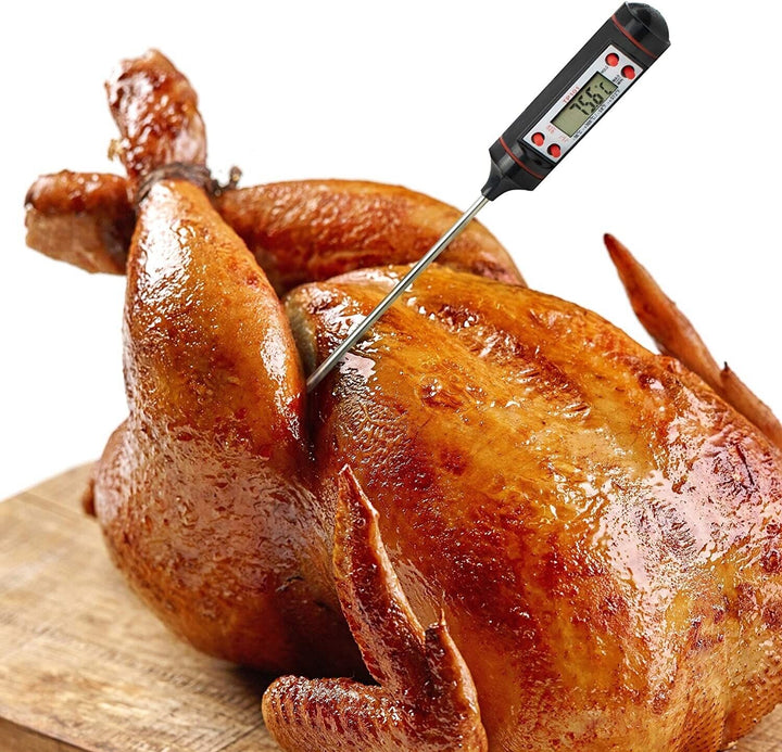 Digital Food Thermometer Temperature Probe Meat Cooking Jam Sugar BBQ Turkey
