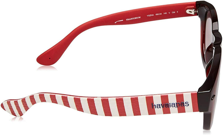 Havaianas Women's Trancoso Sunglasses Authentic Designer Fashion Round Free Case