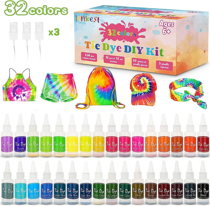 Tie Dye Kit Professional Creations Colours Tulip Ink Adults Kid Box Craft Set