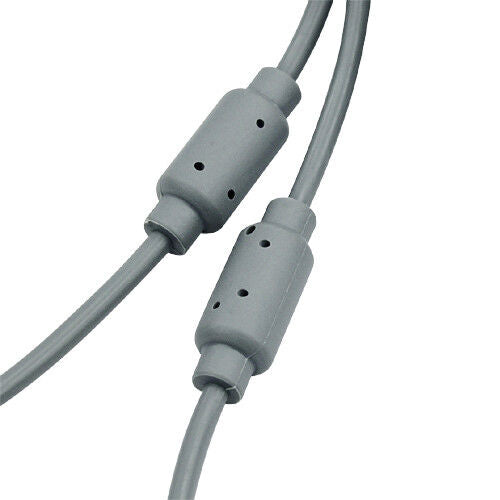 USB Charger Lead Cable for Microsoft Xbox 360 Wireless Gamepad Controller Grey