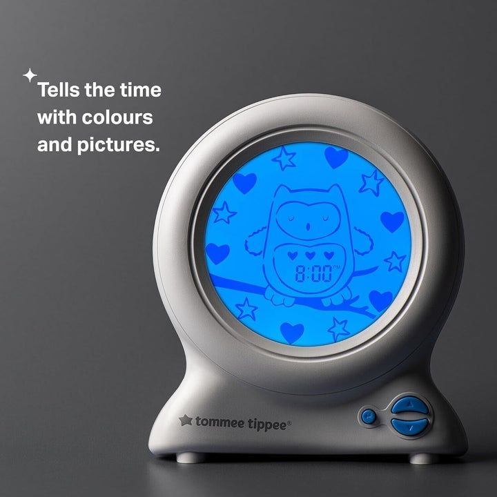 Tommee Tippee Groclock Sleep Trainer Clock Alarm Nightlight Young Children Kids