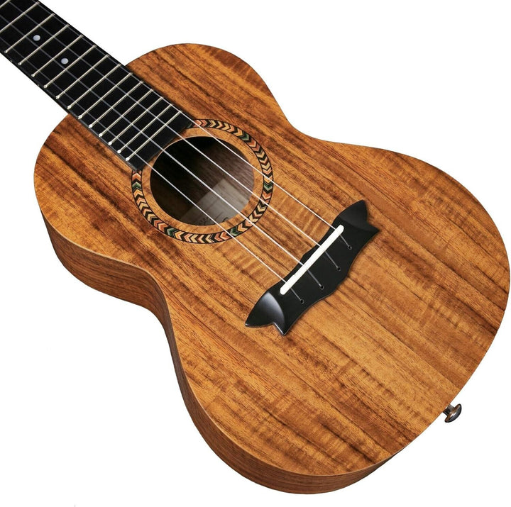 Enya Concert Ukulele with Case Mahogany Top for Starter Kit Beginner Adult Child