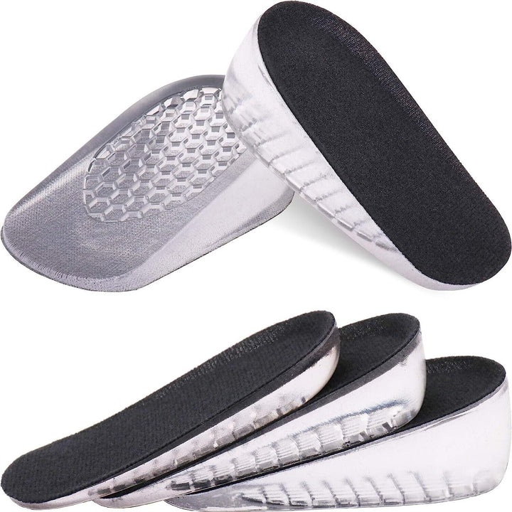 Shoe Height Increase Insoles Mens 3.5cm for Taller Insert Gel Heel Wedges Boost