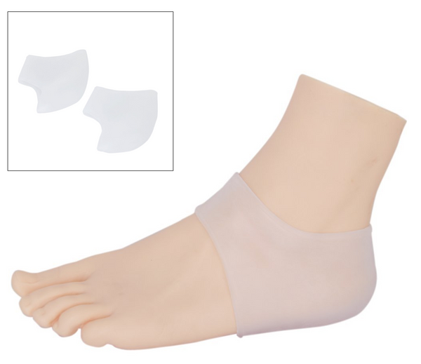 Silicone Heel Protectors Cushion Pads for Shoes Boots Gel Plantar Fasciitis