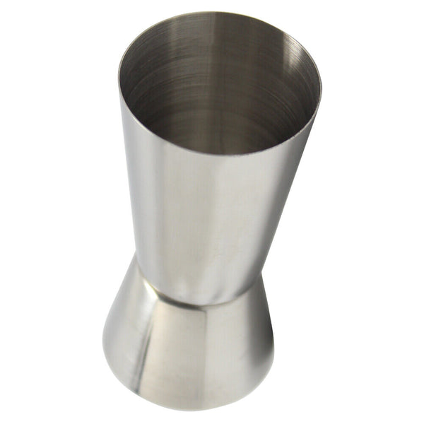 Steel Jigger Single Double Shot Shorts Drink Spirit Measure Cup Cocktail Measure