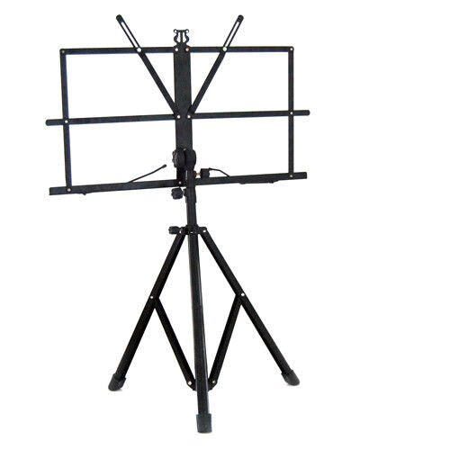 High Quality Sheet Music Metal Stand Holder Folding Foldable with Carry Case Bag