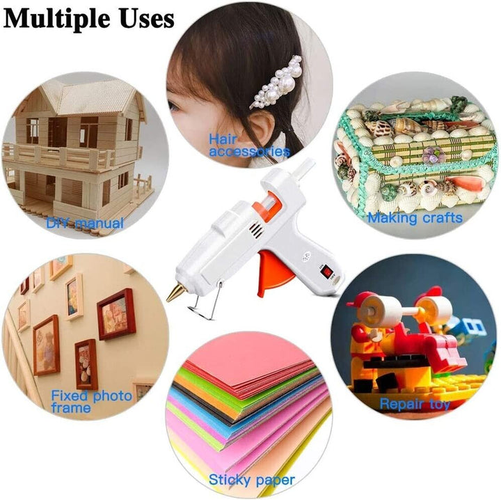Glue Gun Sticks 7mm Mini Hot Melt x50 for Electric Gun Craft Adhesive Strong