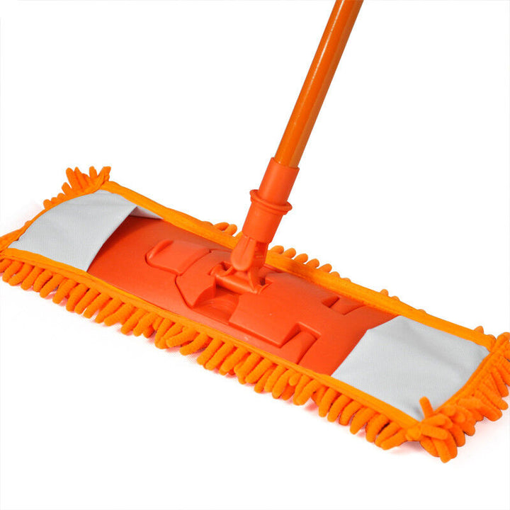 Extendable Microfibre Floor Mop Cleaner Sweeper Wooden Laminate Tile Wet Dry