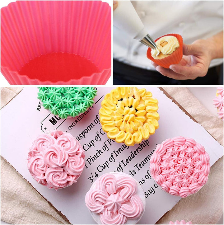 Cake Decorating Tools Kit Bundle Sugarcraft 85 Pcs Cupcake Icing Nozzle Piping