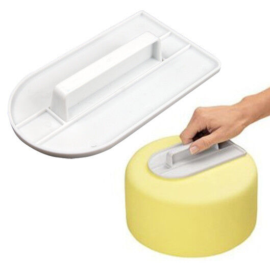 Cake Smoother Decorating Polisher Sugar Craft Sharp Edge Kitchen Modelling Tool
