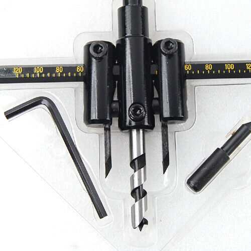 Handy Adjustable Metal Circle Hole Saw Drill Bit Cutter Kit DIY Tools Accessory