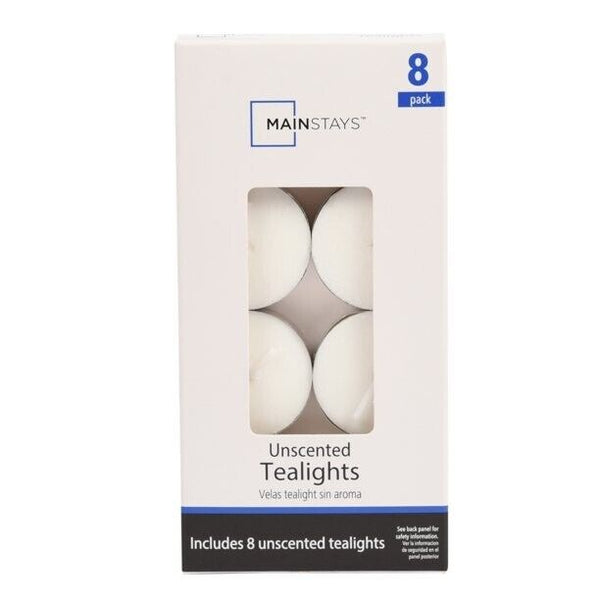 Tea Lights Candles Set Hour 3  Glow Night Light Unscented Xmas Decoration Indoor