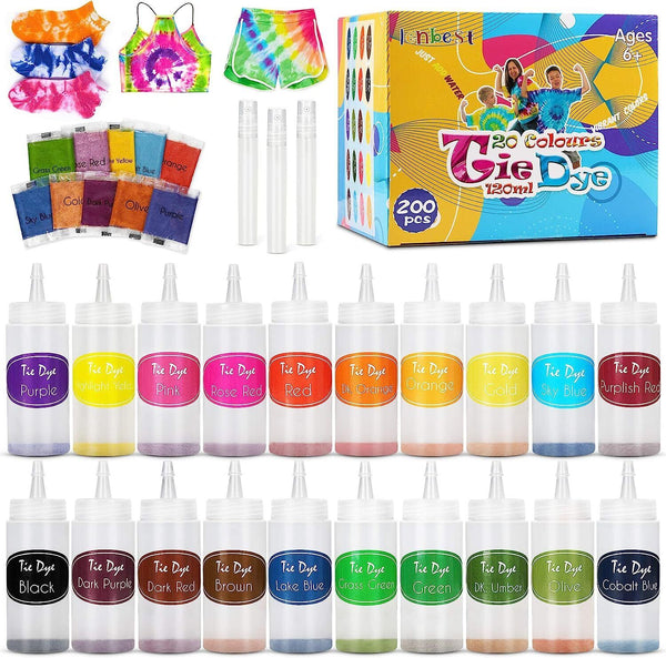 Tie Dye Kit Professional Creations Colours Tulip Ink Adults Kid Box Craft Set