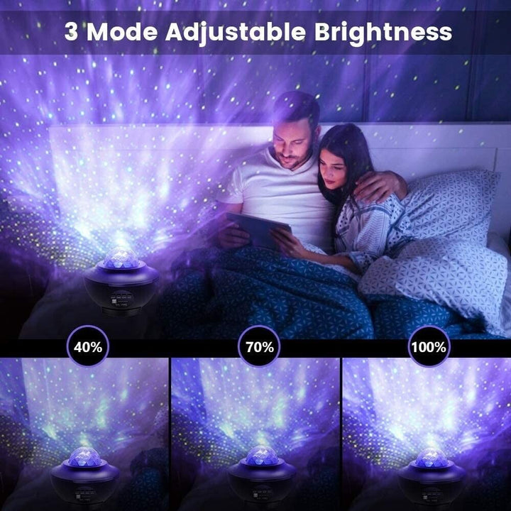 Galaxy Starlight Sky Projector Night Adult Baby Bedroom LED Starry Light Lamp