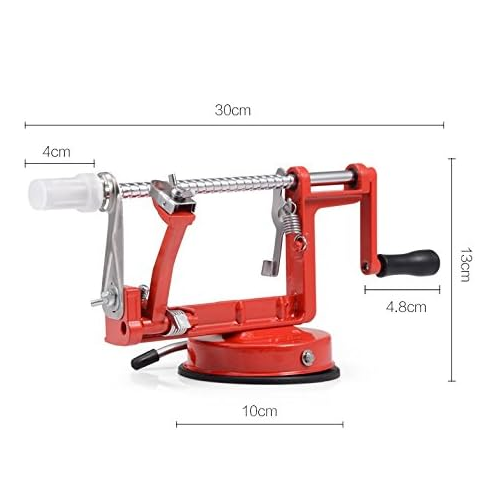 Apple Peeler Machine Corer Kitchen Gadget and Potatoes Spiral Fruit Veg Dicer